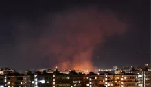 Suriye, İsrail’in başkent Şam’da yaptığı hava saldırısında dört Suriye askerinin hayatını kaybettiğini söyledi